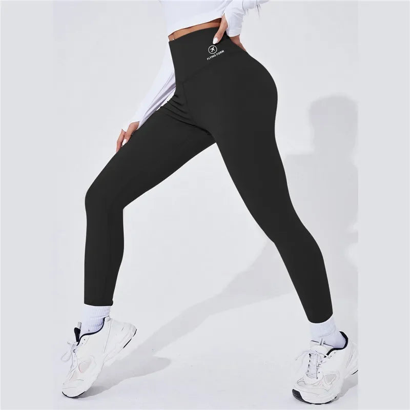 High Waist Thermal Gym Leggings Oppyi