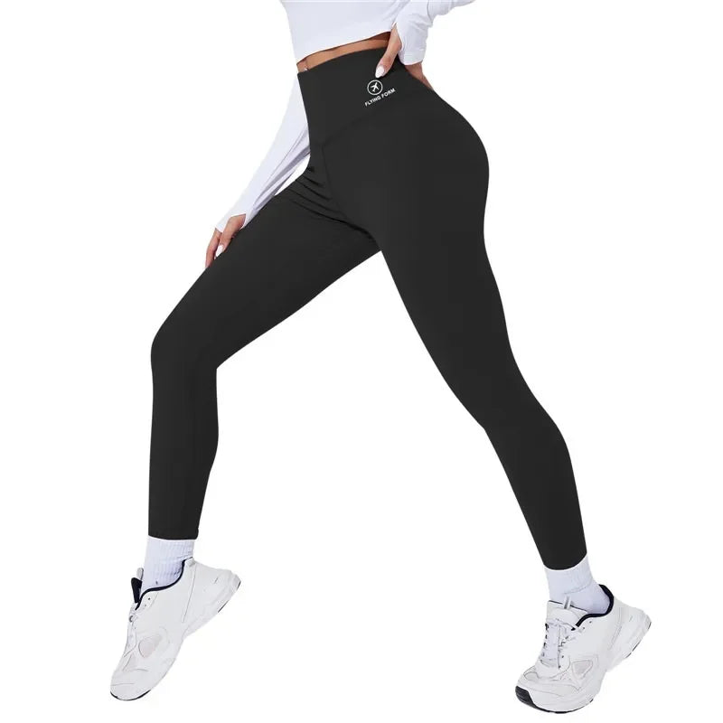 High Waist Thermal Gym Leggings Oppyi