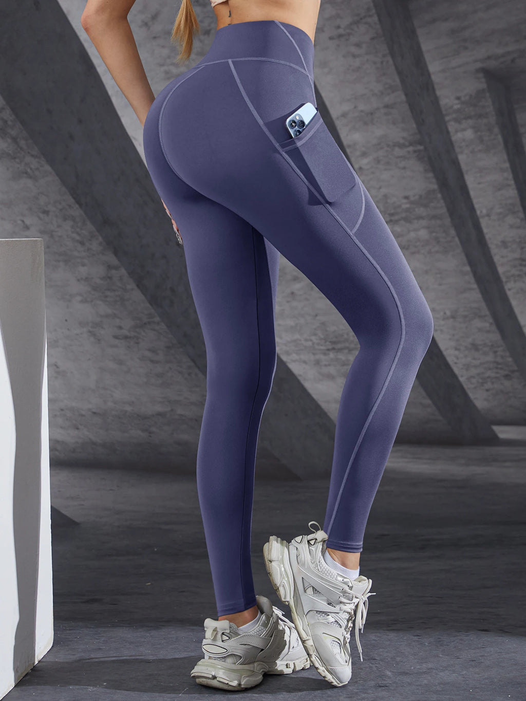 Women’s High Waist Yoga Leggings with Pockets Oppyi