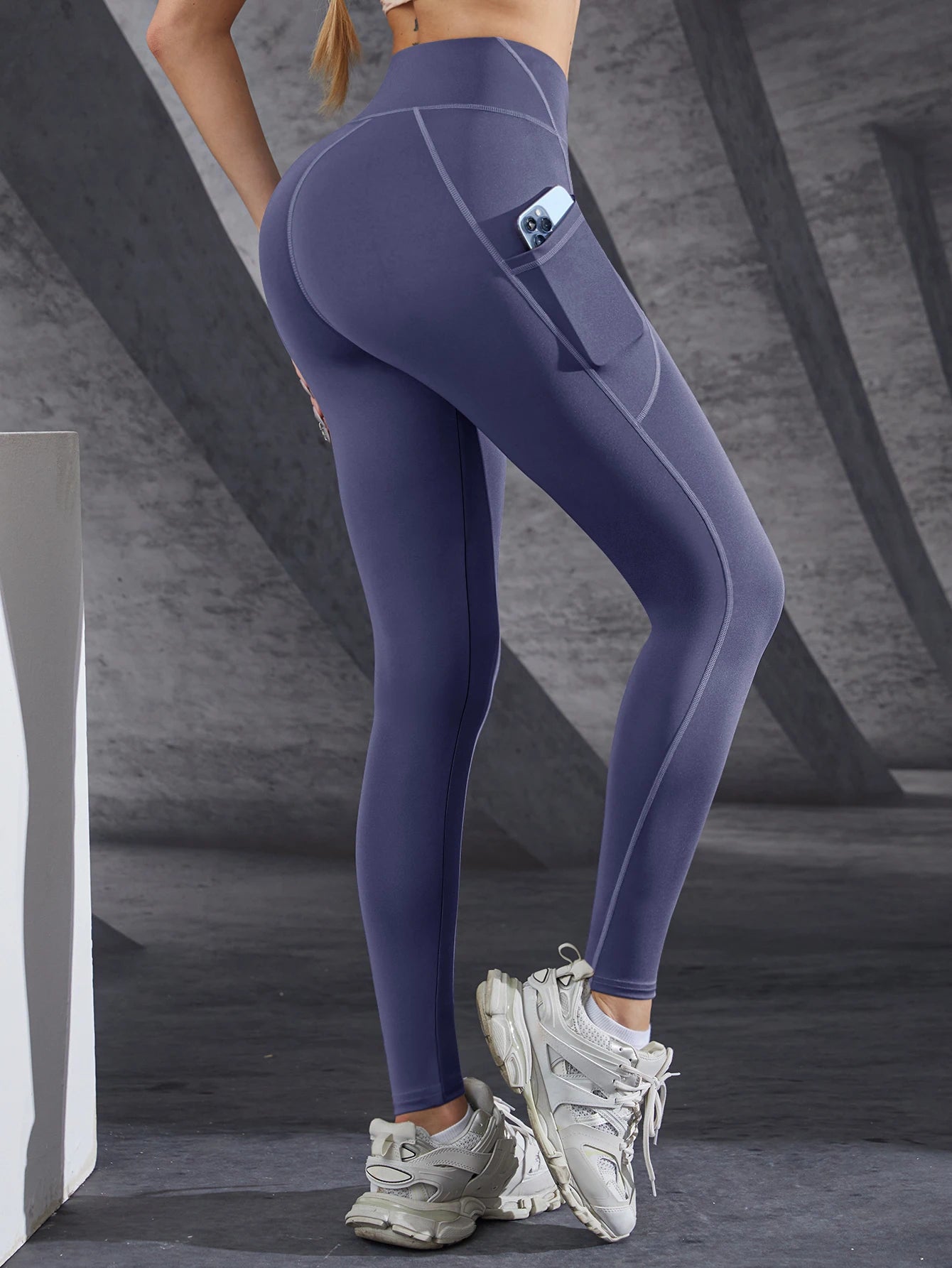 Women’s High Waist Yoga Leggings with Pockets Oppyi