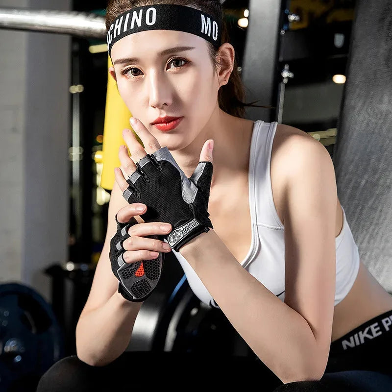 Fingerless Gym Gloves Oppyi