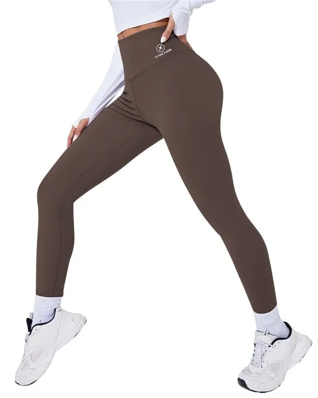 High Waist Thermal Gym Leggings Oppyi