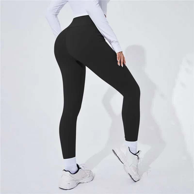 High Waist Thermal Gym Leggings Oppyi
