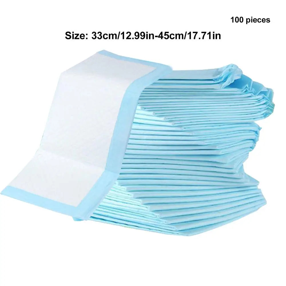 Diaper Changing Pad 100pcs Diaper Changing Mat for Baby 13x18 Inch Breathable Under Pads Leak-Proof Adult Chucks Pads Oppyi