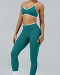 Women’s Color Block Yoga Set Oppyi