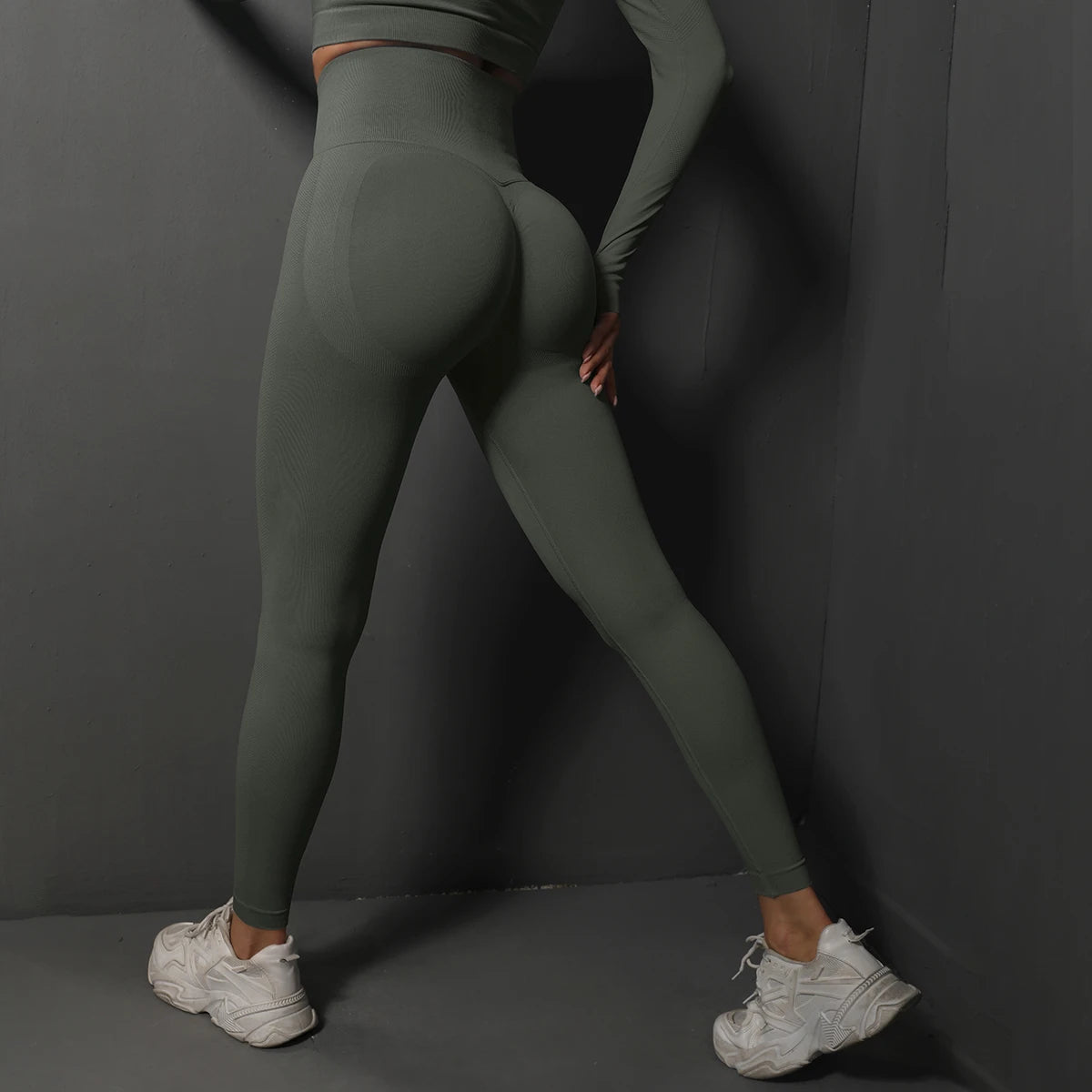 Women’s Seamless High Waist Gym Leggings Oppyi