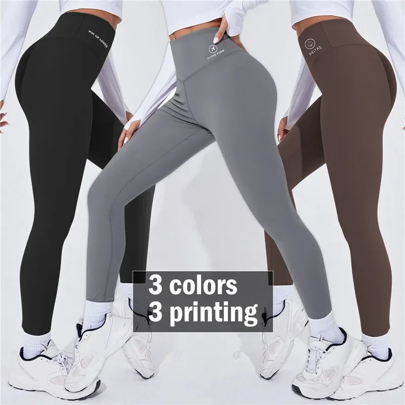 High Waist Thermal Gym Leggings Oppyi