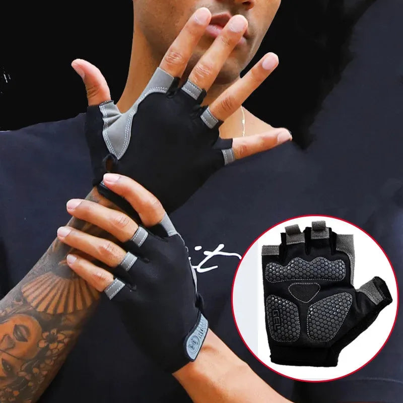 Fingerless Gym Gloves Oppyi
