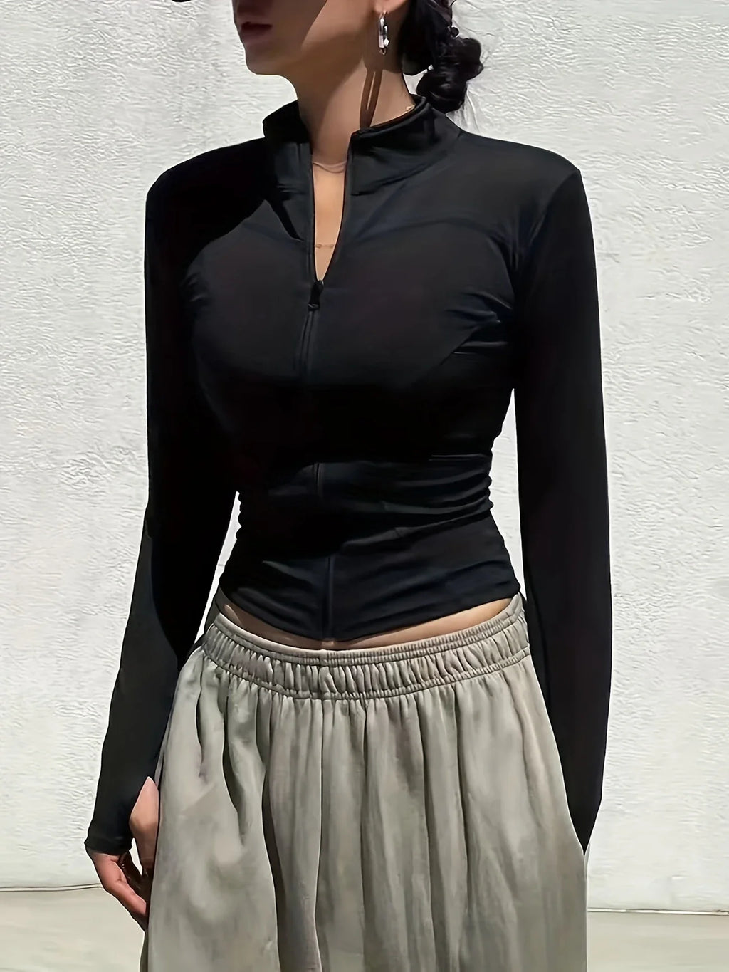 Women’s Quick-Dry Pilates Training Jacket Oppyi