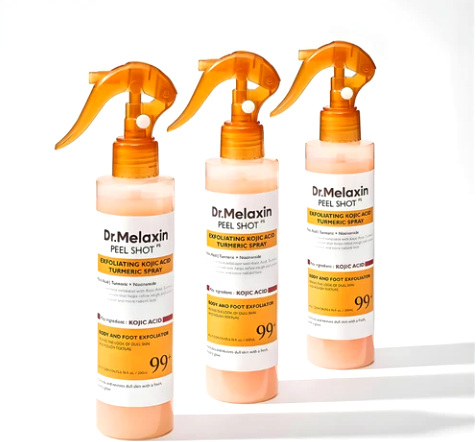 Peel Shot Exfoliating kojic Acid Turmeric Spray - 200 ML