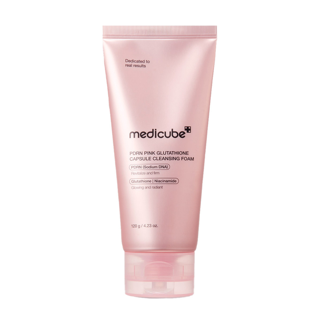 PDRN Pink Glutathione Capsule Cleansing Foam - 120 g