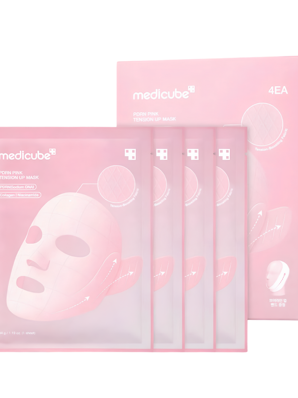 PDRN Pink Lift Up Mask - 4 Sheet Masks