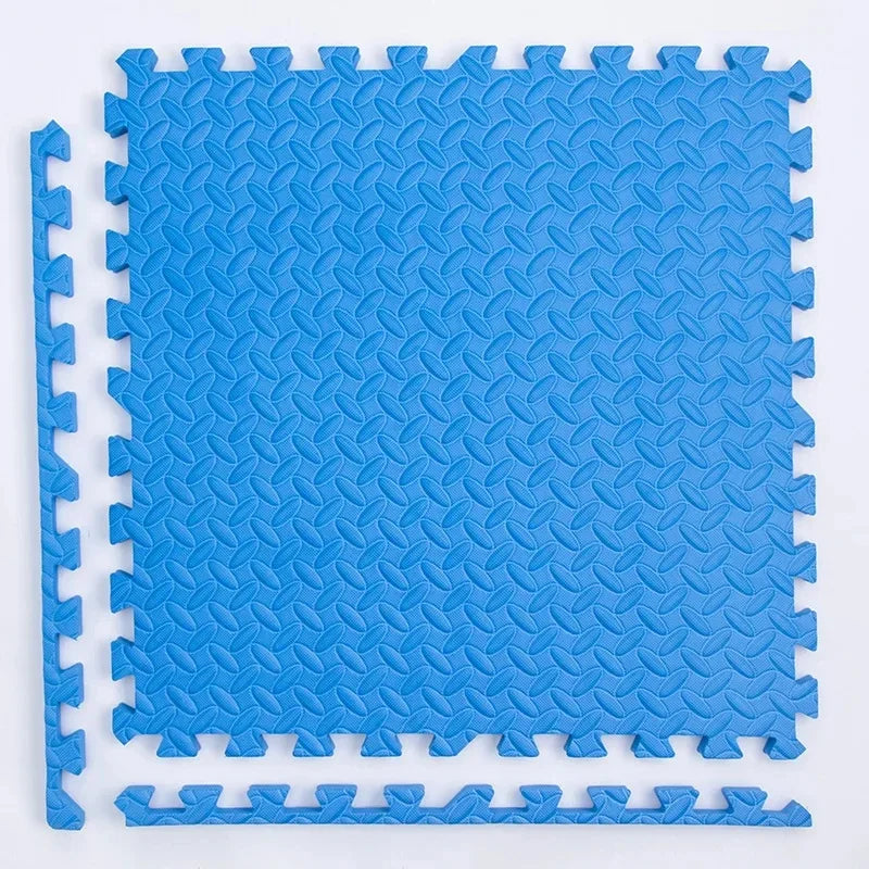 4~20Pcs Puzzle Fitness Mat, Eva Interlocking Foam Floor Tiles for Home Gym, Home Gym Equipment Mat, Non-Slip Floor Mat for Kids Oppyi
