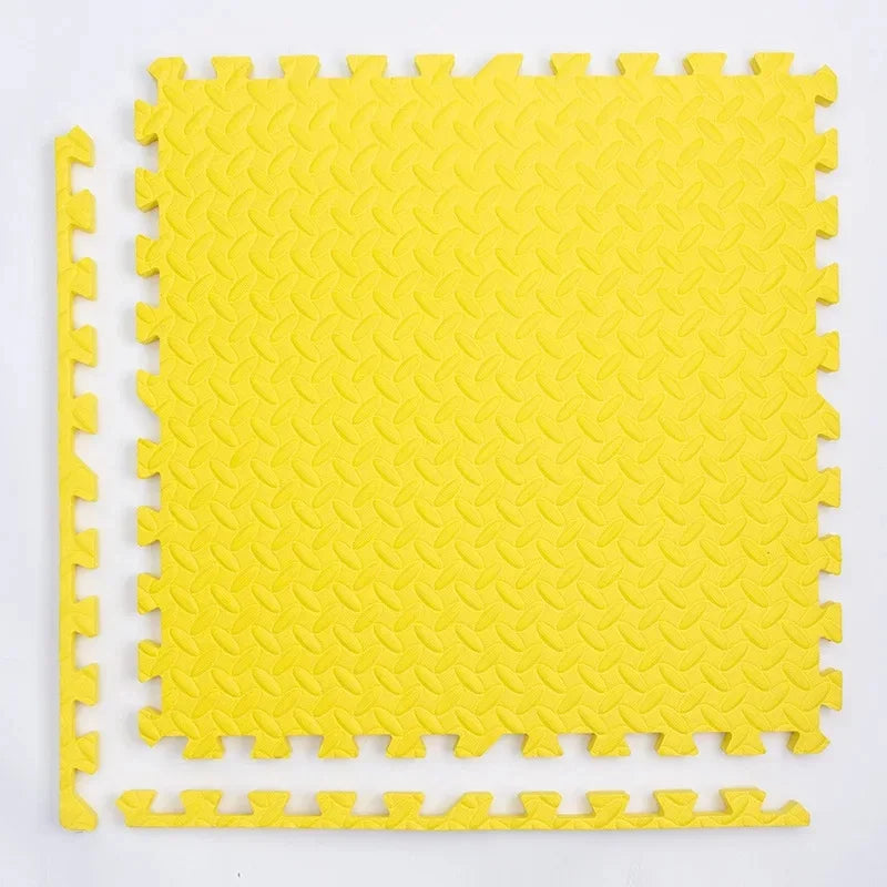 4~20Pcs Puzzle Fitness Mat, Eva Interlocking Foam Floor Tiles for Home Gym, Home Gym Equipment Mat, Non-Slip Floor Mat for Kids Oppyi