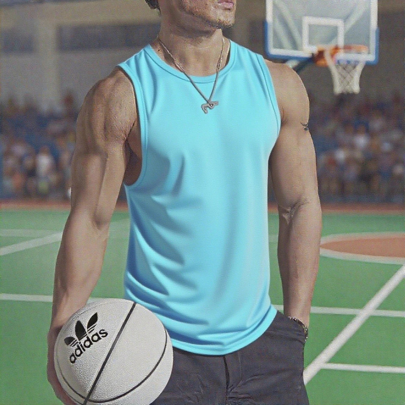 Summer Men's Gym Tank Top Oppyi