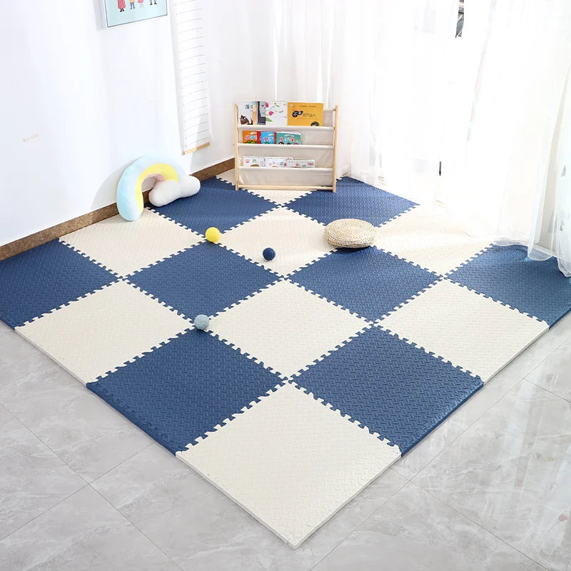 4~20Pcs Puzzle Fitness Mat, Eva Interlocking Foam Floor Tiles for Home Gym, Home Gym Equipment Mat, Non-Slip Floor Mat for Kids Oppyi