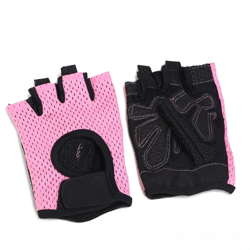 Breathable Anti-Slip Fingerless Training Gloves For Women Oppyi