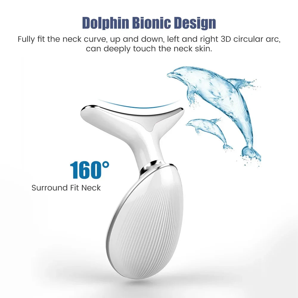 Face Neck Lift Beauty Device EMS Facial Massager LED Light Therapy Double Chin Remover Skin Rejuvenation Tightening Anti Wrinkle Oppyi