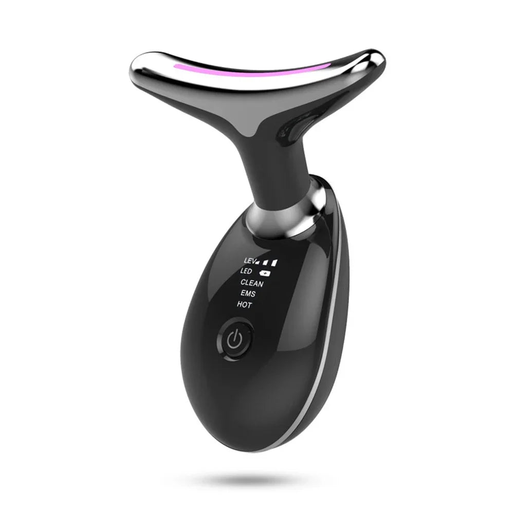 Face Neck Lift Beauty Device EMS Facial Massager LED Light Therapy Double Chin Remover Skin Rejuvenation Tightening Anti Wrinkle Oppyi