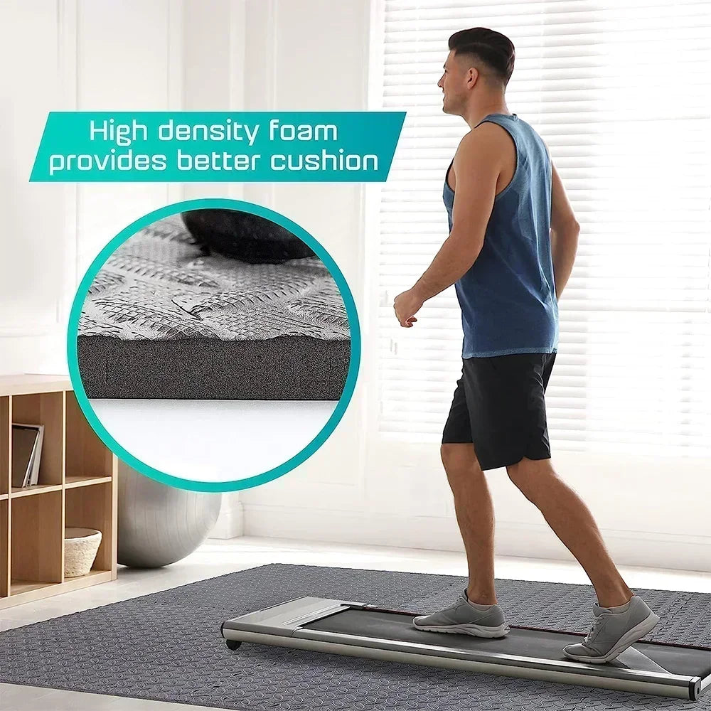 4~20Pcs Puzzle Fitness Mat, Eva Interlocking Foam Floor Tiles for Home Gym, Home Gym Equipment Mat, Non-Slip Floor Mat for Kids Oppyi