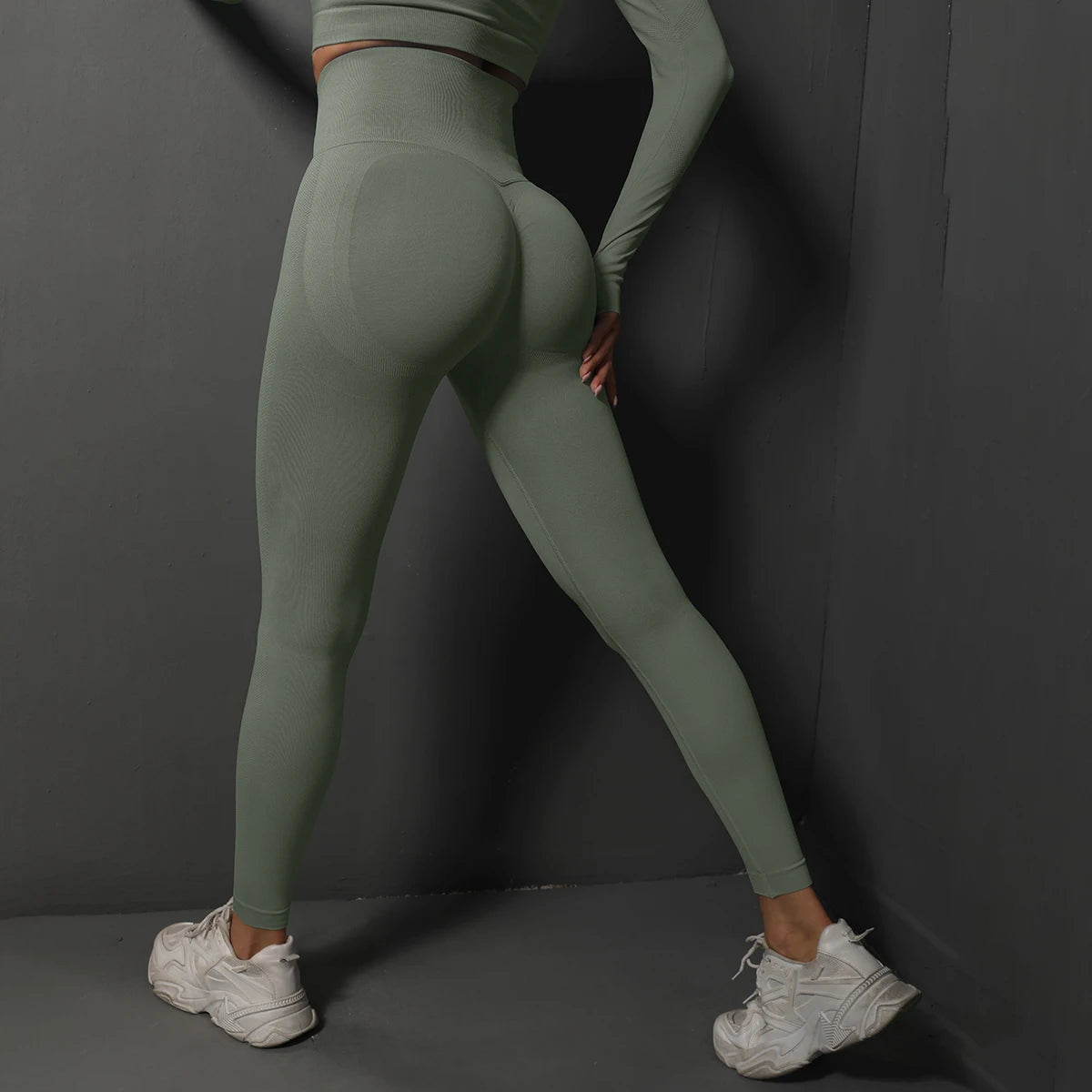 Women’s Seamless High Waist Gym Leggings Oppyi
