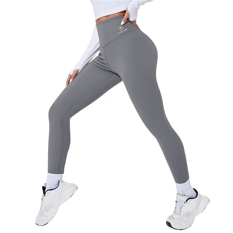 High Waist Thermal Gym Leggings Oppyi