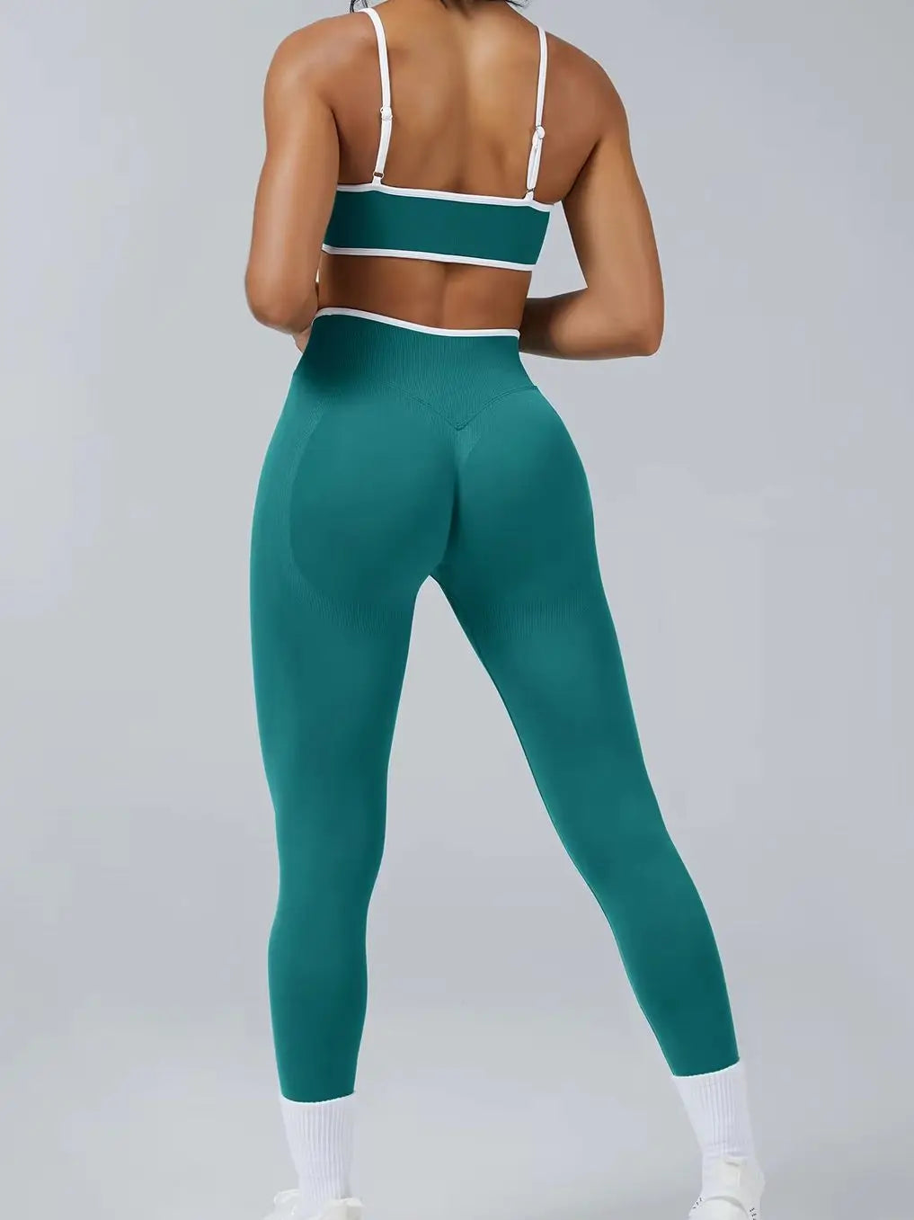 Women’s Color Block Yoga Set Oppyi