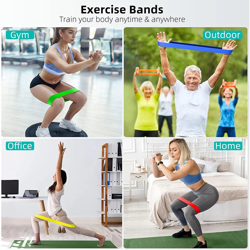 Resistance Loop Bands for Yoga & Fitness Training Oppyi