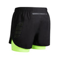 Men’s Quick-Dry Double Layer Running Shorts Oppyi