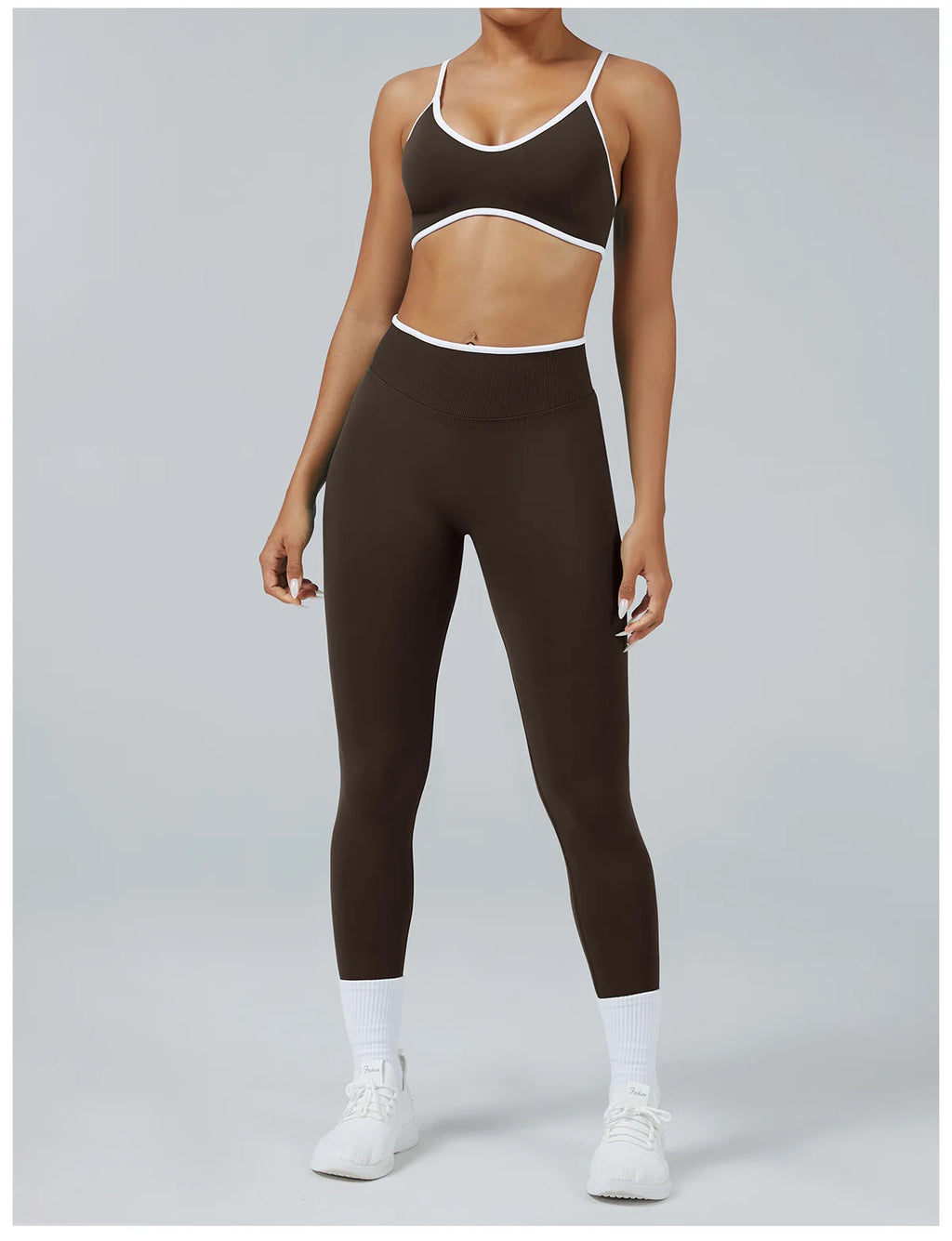 Women’s Color Block Yoga Set Oppyi