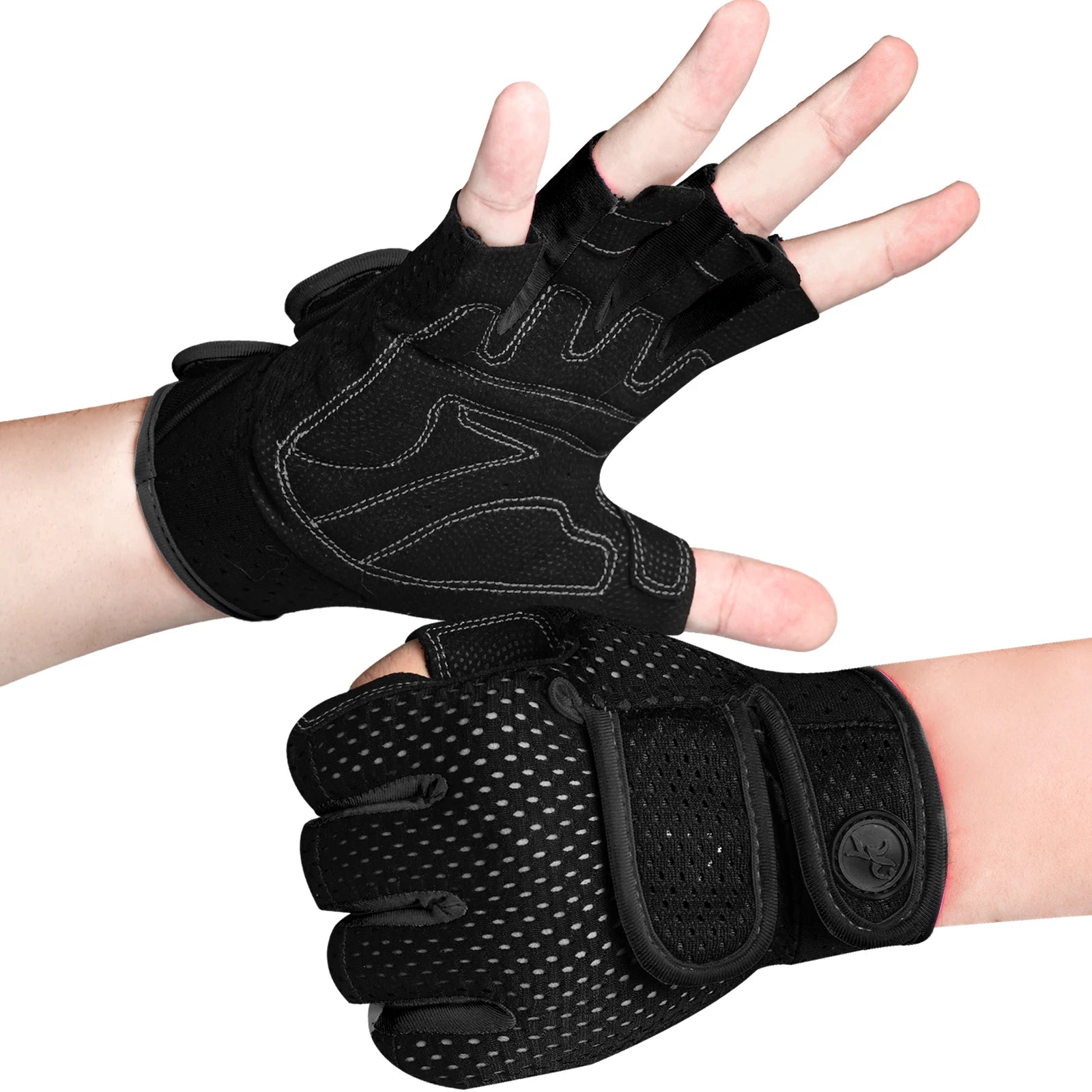 MOREOK Half-Finger Gym Gloves Oppyi