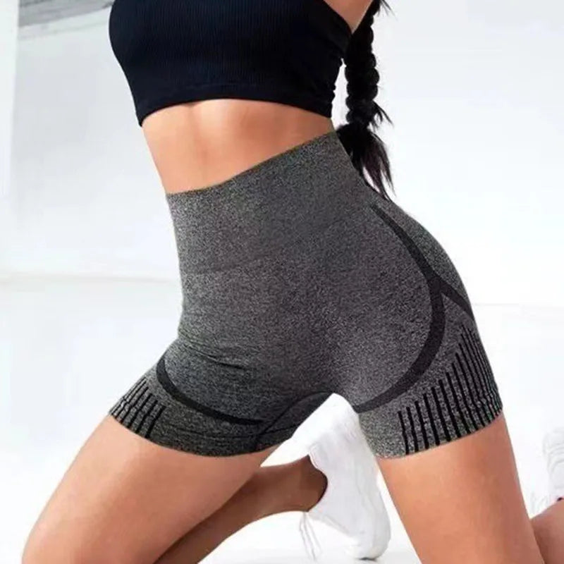 2026 Women Yoga Shorts High Waist Workout Shorts Fitness Yoga Lift Butt Fitness Ladies Yoga Gym Running Short Pants Sportswear Oppyi