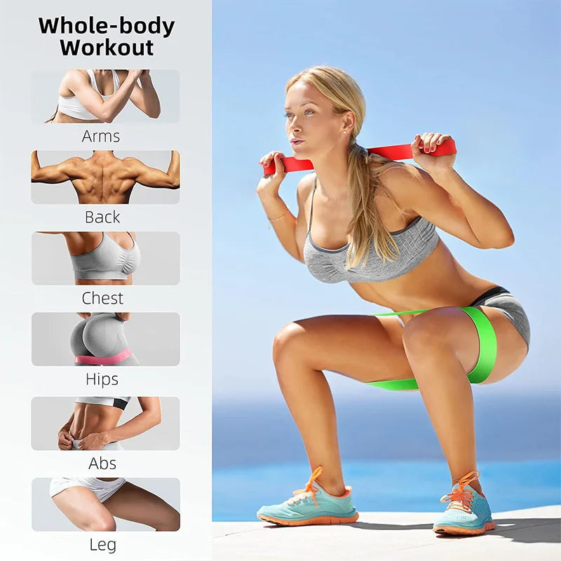 Resistance Loop Bands for Yoga & Fitness Training Oppyi